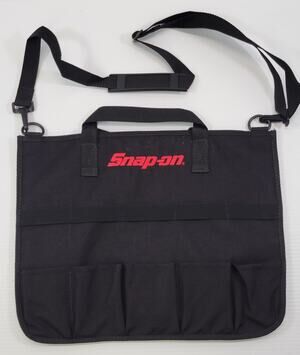 KK) Snap-On Plier Tote Shoulder Strap Tool Bag - Black - USA